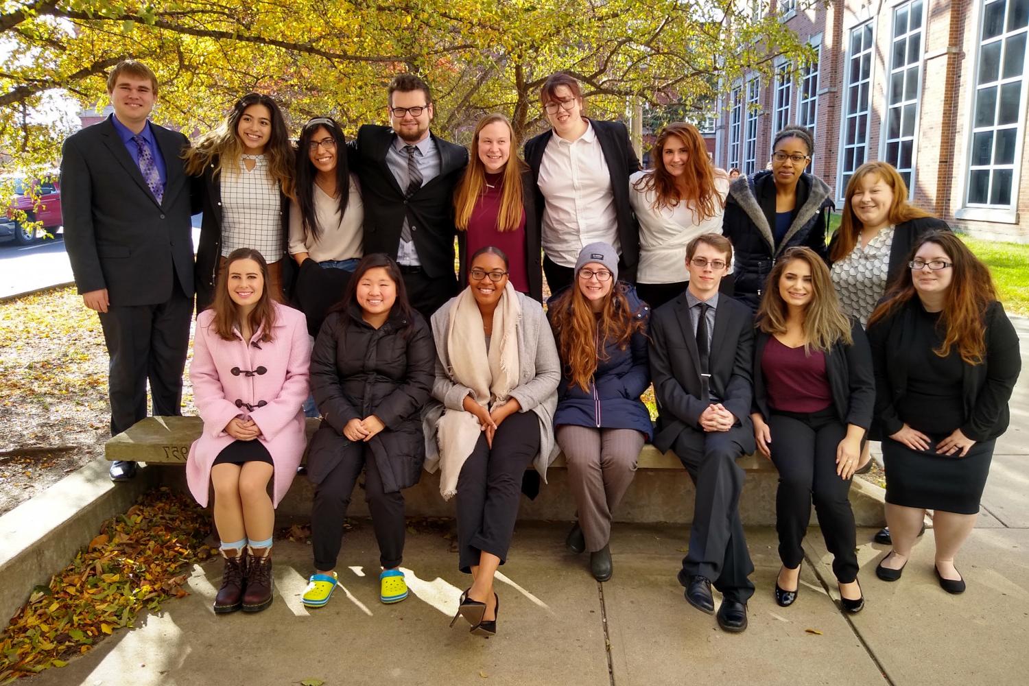 The 2019 Mock Trial Team.